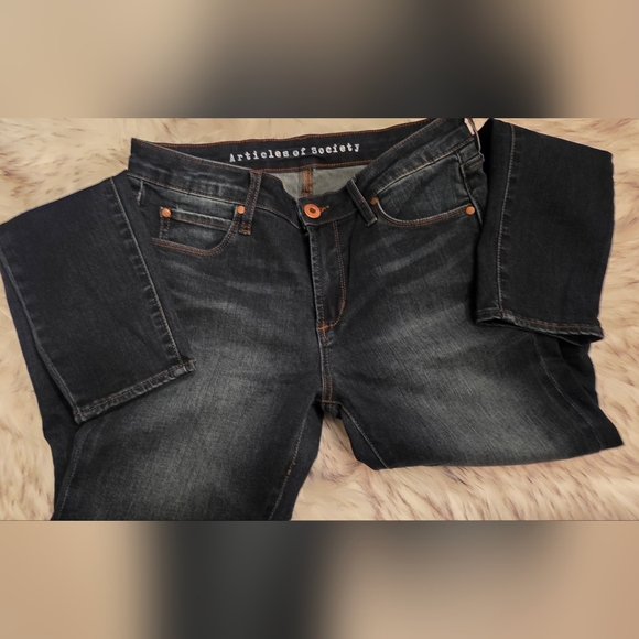 Articles Of Society Denim - Articles of Society, Sarah, West End Dark Wash Skinny Jeans - Size 27